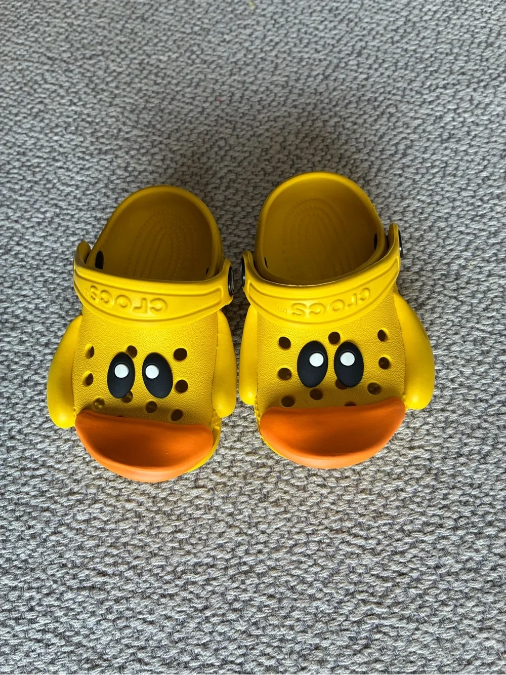 Crocs Littles LAM Rubber Ducky Clog C2/C3 Yellow 210025 Toddler